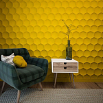 Гипсовая 3D Панель M-12 варинант исполнения - 2 | Loft Concept в Санкт-петербурге