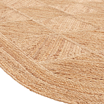 Ковер из джута квадратный с закругленными краями Atlas варинант исполнения - 2 | Loft Concept в Санкт-петербурге