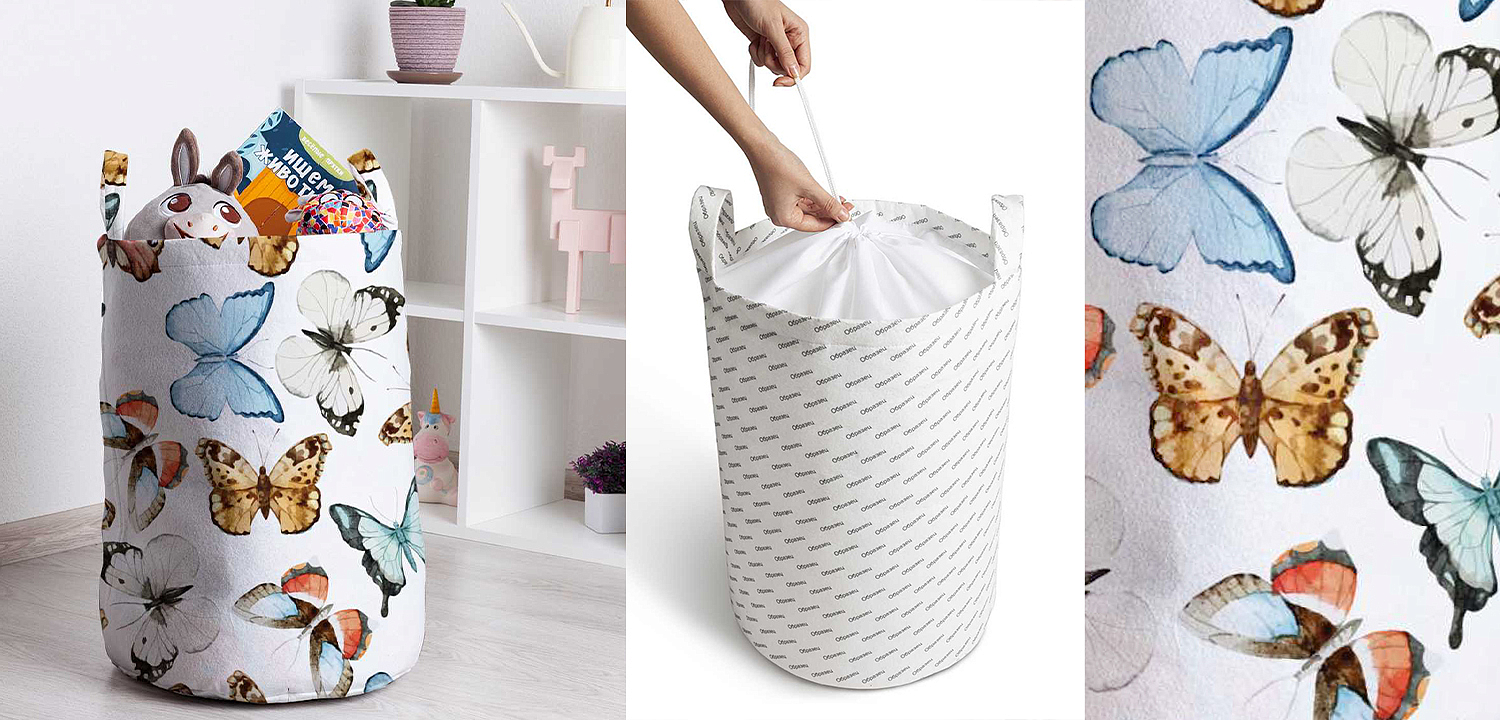 Корзина Butterflies Basket Корзина Butterflies Basket - Loft-Concept в Санкт-петербурге