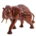 Статуэтка из дерева суар в виде слона Two Tusks варинант исполнения - 1 | Loft Concept в Санкт-петербурге