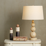 Настольная лампа с корпусом из градуированных шаров Babylon варинант исполнения - 4 | Loft Concept в Санкт-петербурге