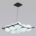 Люстра подвесная с 9-ю плафонами в форме шара Yarvi варинант исполнения - 4 | Loft Concept в Санкт-петербурге