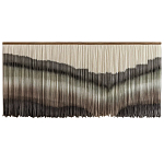 Пейзаж из нитей Макраме Wall decor Black and White Landscape варинант исполнения - 6 | Loft Concept в Санкт-петербурге