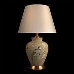 Настольная лампа бежевая с изображением птиц Slip Away варинант исполнения - 8 | Loft Concept в Санкт-петербурге