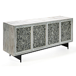 Буфет в гостиную с инкрустацией Palm Sideboard with Bone Inlay варинант исполнения - 2 | Loft Concept в Санкт-петербурге