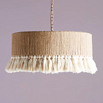 Люстра круглая плетеная с кисточками Solar Glow варинант исполнения - 6 | Loft Concept в Санкт-петербурге