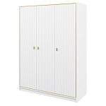 Шкаф белый четырёхдверный для одежды Antique Order варинант исполнения - 2 | Loft Concept в Санкт-петербурге