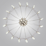 Люстра подвесная из металла с прозрачными подвесками из хрусталя Quasar 93 варинант исполнения - 11 | Loft Concept в Санкт-петербурге