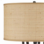 Торшер с цилиндрическим абажуром на каркасе в виде корня растения Curling Light варинант исполнения - 2 | Loft Concept в Санкт-петербурге