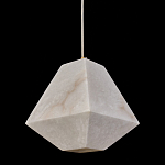 Подвесной светильник с фигурным плафоном Stone Prism варинант исполнения - 6 | Loft Concept в Санкт-петербурге