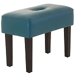 Мягкий  пуф на черных ножках Winton Pouf варинант исполнения - 1 | Loft Concept в Санкт-петербурге