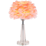 Настольная лампа с перьями Plumage Pink Table Lamp варинант исполнения - 1 | Loft Concept в Санкт-петербурге
