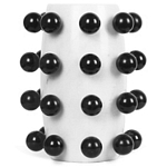 Ваза Molecule Vase White Black Spheres варинант исполнения - 1 | Loft Concept в Санкт-петербурге
