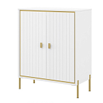 Тумба белая с двумя дверками и полками Antique Order варинант исполнения - 1 | Loft Concept в Санкт-петербурге