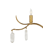 Бра с каркасом в виде веток усыпанных кристаллами Branches with Crystals варинант исполнения - 1 | Loft Concept в Санкт-петербурге