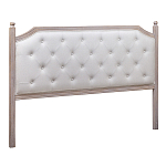 Изголовье кровати бежевое с мягкой обивкой из льна Emma Headboard варинант исполнения - 1 | Loft Concept в Санкт-петербурге