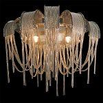 Бра с металиическими цепочками и дугообразными элементами Atlantis Chain варинант исполнения - 2 | Loft Concept в Санкт-петербурге