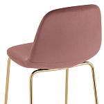 Барный стул на золотистых ножках VENDRAMIN Pink варинант исполнения - 7 | Loft Concept в Санкт-петербурге