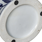 Ваза с бело-синей росписью и изображением цветов Blue & White Ornament варинант исполнения - 2 | Loft Concept в Санкт-петербурге