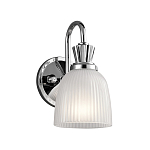 Бра с матовым ребристым плафоном в форме колокола Kichler варинант исполнения - 1 | Loft Concept в Санкт-петербурге