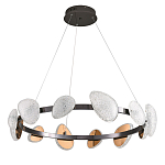 Люстра подвесная круглая с овальными плафонами Iona chandelier варинант исполнения - 5 | Loft Concept в Санкт-петербурге