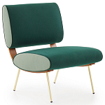 Дизайнерское кресло без подлокотников Gio Ponti ROUND D.154.5 Armchair варинант исполнения - 1 | Loft Concept в Санкт-петербурге