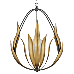 Люстра грушевидной формы с волнистыми листьями Foliage of Leaf Forms варинант исполнения - 3 | Loft Concept в Санкт-петербурге