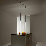 Подвсеной светильник светодиодный металлический цилиндрической формы Высота 80см Trumpet tube варинант исполнения - 9 | Loft Concept в Санкт-петербурге