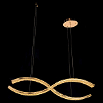 Люстра волнистой формы с фактурным хрустальным плафоном Light Delight варинант исполнения - 3 | Loft Concept в Санкт-петербурге