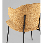Стул Bellamy букле охра варинант исполнения - 3 | Loft Concept в Санкт-петербурге