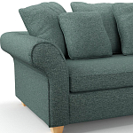 Мебельная ткань Шенилл бирюзовый цвет 138 см T4-31 варинант исполнения - 7 | Loft Concept в Санкт-петербурге