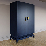 Платяной шкаф Elsa Dreams Blue с 2-мя фасадами варинант исполнения - 1 | Loft Concept в Санкт-петербурге