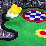 Дизайнерский ковер с цветами Poltronova Tappeto Prato Rug варинант исполнения - 8 | Loft Concept в Санкт-петербурге