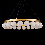 Люстра круглая с сферическими плафонами из натурального камня Phased Spheres варинант исполнения - 2 | Loft Concept в Санкт-петербурге