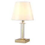 Настольная лампа с белым тканевым абажуром в форме конуса Laurent варинант исполнения - 6 | Loft Concept в Санкт-петербурге