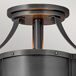 Потолочный светильник с декоративными заклепками Hinkley  варинант исполнения - 2 | Loft Concept в Санкт-петербурге