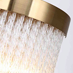 Бра с прозрачными стеклянными трубочками и металлическим основанием Nembus варинант исполнения - 3 | Loft Concept в Санкт-петербурге