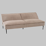 Диван современный вельветовый прямой Worcester Бежевый  варинант исполнения - 4 | Loft Concept в Санкт-петербурге