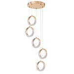 Люстра светодиодная Golden Shackle варинант исполнения - 3 | Loft Concept в Санкт-петербурге