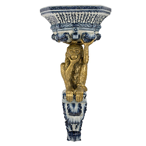 Полка Blue and Bronze monkey