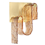 Бра волнистой формы из фактурного стекла Wave варинант исполнения - 5 | Loft Concept в Санкт-петербурге