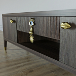 TV-тумба Дизайнерская Elsa Dreams Walnut варинант исполнения - 2 | Loft Concept в Санкт-петербурге