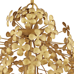 Подвесной светильник золотой с декором в виде лепестков клевера Hanging Clover варинант исполнения - 1 | Loft Concept в Санкт-петербурге