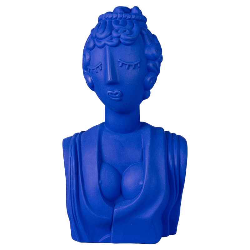 Скульптура Seletti Bust Poppea Blue Синий в Санкт-петербурге | Loft Concept 