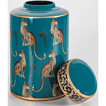 Ваза фарфоровая с крышкой Leopard Ccollection варинант исполнения - 2 | Loft Concept в Санкт-петербурге