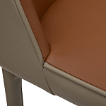 Стул барный с терракотовой обивкой из экокожи Spectacular High Chair варинант исполнения - 3 | Loft Concept в Санкт-петербурге