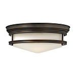 Потолочный светильник с белым матовым стеклянным плафоном в форме перевернутого конуса Hinkley варинант исполнения - 12 | Loft Concept в Санкт-петербурге