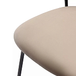 Стул Singer Chair без подлокотников светло-коричневый Велюр варинант исполнения - 5 | Loft Concept в Санкт-петербурге