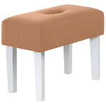 Мягкий пуф на белых ножках Winton Pouf варинант исполнения - 1 | Loft Concept в Санкт-петербурге