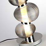 Настольная лампа с 3-мя рифлеными стеклянными шарами Marcelh Light варинант исполнения - 8 | Loft Concept в Санкт-петербурге